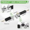 image10L0L Golf Cart Steering Gear Box Assembly for Yamaha G22 20032007 Gas or Electric Golf Cart Replace OEM JU0F340000