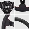 image10L0L Golf Cart Steering Wheel Universal Design Fit Yamaha EZGO RXV ampamp TXT Club Car DS Club Car Precedent Tempo Most Golf CartCarbon black
