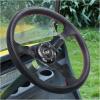 image10L0L Golf Cart Steering Wheel Universal Design Fit Yamaha EZGO RXV ampamp TXT Club Car DS Club Car Precedent Tempo Most Golf CartCarbon black