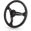 image10L0L Golf Cart Steering Wheel Universal Design Fit Yamaha EZGO RXV ampamp TXT Club Car DS Club Car Precedent Tempo Most Golf CartCarbon black