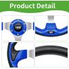 image10L0L Golf Cart Steering Wheel Universal Design Fit Yamaha EZGO RXV ampamp TXT Club Car DS Club Car Precedent Tempo Most Golf CartKlein Blue