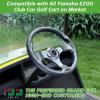 image10L0L Golf Cart Steering Wheel Universal Design Fit Yamaha EZGO RXV ampamp TXT Club Car DS Club Car Precedent Tempo Most Golf Cartorion gray