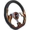 image10L0L Golf Cart Steering Wheel Universal Design Fit Yamaha EZGO RXV ampamp TXT Club Car DS Club Car Precedent Tempo Most Golf Cartsandalwood brown
