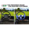 image10L0L Golf Cart Steering Wheel for Yamaha EZGO TXTRXVValor Club Car DSPrecedentOnwardTempo Golf CartsBlue