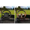image10L0L Golf Cart Steering Wheel for Yamaha EZGO TXTRXVValor Club Car DSPrecedentOnwardTempo Golf CartsBrown