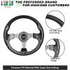 image10L0L Golf Cart Steering Wheel for Yamaha EZGO TXTRXVValor Club Car DSPrecedentOnwardTempo Golf CartsCarbon Fibre