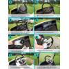 image10L0L Golf Cart Steering Wheel for Yamaha EZGO TXTRXVValor Club Car DSPrecedentOnwardTempo Golf CartsSilver