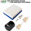 image10L0L Golf Cart Tune Up Kit for Club Car DS 1992up Gas Carts with FE290 FE350 Engines Air Oil Fuel Filter 1015426 1016467 41016467 1013684 1014522 102003201 Spark Plug