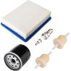 image10L0L Golf Cart Tune Up Kit for Club Car DS 1992up Gas Carts with FE290 FE350 Engines Air Oil Fuel Filter 1015426 1016467 41016467 1013684 1014522 102003201 Spark Plug