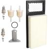 image10L0L Golf Cart Tune Up Kit for EZGO TXT Medalist 4 Cycle 295cc 350cc Gas Golf Cart 19942005 Air Oil Fuel Filter 72368G01 26591G01 72084G01 Spark Plug Replacement Kit