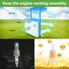 image10L0L Golf Cart Tune Up Kit for Yamaha G16 G19 G20 G21 G22 G29 Drive Gas Vehicles 1996up with 301cc357cc Engine Air Filter JN6E445001 JN6E445E00 Fuel Filter Spark Plug