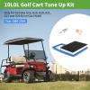 image10L0L Golf Cart Tune Up Kit for Yamaha G16 G19 G20 G21 G22 G29 Drive Gas Vehicles 1996up with 301cc357cc Engine Air Filter JN6E445001 JN6E445E00 Fuel Filter Spark Plug