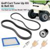 image10L0L Golf Cart Tune Up Kit with Drive Belt ampamp Starter Generator Belt for 19922004 Club Car DS Gas Model W FE290 FE350 Kawasaki Engine Include Air Filter Fuel Filter Spark Plug