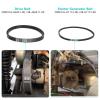 image10L0L Golf Cart Tune Up Kit with Starter Generator Belt ampamp Drive Belt for Yamaha 1996up G16 G19 G22 ampamp 2012up G29 Gas Model W 4 Cycle 301cc 357cc Engine Air Filter Pre Fuel Filter Spark Plug