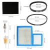 image10L0L Golf Cart Tune Up Kit with Starter Generator Belt ampamp Drive Belt for Yamaha 1996up G16 G19 G22 ampamp 2012up G29 Gas Model W 4 Cycle 301cc 357cc Engine Air Filter Pre Fuel Filter Spark Plug