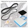 image10L0L Golf Cart Tune Up Kit with Starter Generator Belt ampamp Drive Belt for Yamaha 1996up G16 G19 G22 ampamp 2012up G29 Gas Model W 4 Cycle 301cc 357cc Engine Air Filter Pre Fuel Filter Spark Plug