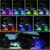 image10L0L Golf Cart Underglow LED Light Strip Kit 14 Modes Underbody Glow Neon Lighting with Wireless Remote Control Sound Active Water Resistant Flexible Tubes 126LEDs 86 Inch 2 Pack2 Pack
