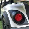 image10L0L Golf Cart Universal Deluxe Headlights and Tail Light Kits for Yamaha G29 2007UP Gas or Electric Carts with Turn Signals Switch Horn Brake Lights HarnessMust Input 12 Volts