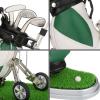 image10L0L Golf Gifts for Men Golf Pen Holder Stocking Stuffers for Golfers Funny Gifts Unique Office Supplies Desk Decor Gift for Birthday Christmas Golf Tournament for Boss Dad Husband Golf LoversGreen  White