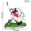 image10L0L Golf Gifts for Men Golf Pen Holder Stocking Stuffers for Golfers Funny Gifts Unique Office Supplies Desk Decor Gift for Birthday Christmas Golf Tournament for Boss Dad Husband Golf LoversRed  White wo base