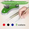 image10L0L Golf Gifts for Men Golf Pen Holder Stocking Stuffers for Golfers Funny Gifts Unique Office Supplies Desk Decor Gift for Birthday Christmas Golf Tournament for Boss Dad Husband Golf LoversSilver  Black