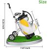 image10L0L Golf Gifts for Men Golf Pen Holder Stocking Stuffers for Golfers Funny Gifts Unique Office Supplies Desk Decor Gift for Birthday Christmas Golf Tournament for Boss Dad Husband Golf LoversYellow  White