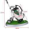image10L0L Golf Gifts for Men Golf Pen Holder Stocking Stuffers for Golfers Funny Gifts Unique Office Supplies Desk Decor Gift for Birthday Christmas Golf Tournament for Boss Dad Husband Golf LoversGreen  White