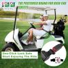 image10L0L Retractable Golf Cart Seat Belts Universal Retractable Seat Belts for Yamaha EZGO Club Car Go Kart UTV  For Golf Cart Frond and Rear Seats