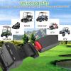 image10L0L Retractable Golf Cart Seat Belts4764quot  Universal Retractable Seat Belts for Yamaha EZGO Club Car Go Kart UTV Set of 2
