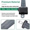 image10L0L Universal 2 Passenger Golf Cart Seat Belt Bracket Kit fit Yamaha EZGO TXTRXV Club Car DS Front Seat Retractable Seatbelts 42quot Long