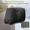 image10L0L Universal 24 Passenger Golf Cart Cover for Yamaha EZGO Club Car Waterproof Sunproof and DurableBlack