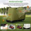 image10L0L Universal 24 Passenger Golf Cart Cover for Yamaha EZGO Club Car Waterproof Sunproof and DurableGreen