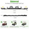 image10L0L Universal Golf Bag Attachment Nodrilling Required Golf Bag Holder Rack for 1quot Bracket Compatible with Yamaha G2G29 EZGO TXT RXV Club Car DS Precedent Icon EV Star Adjustable