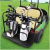 image10L0L Universal Golf Bag Attachment Nodrilling Required Golf Bag Holder Rack for 1quot Bracket Compatible with Yamaha G2G29 EZGO TXT RXV Club Car DS Precedent Icon EV Star Adjustable