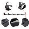 image10L0L Universal Golf Cart 5 Panel Mirror for EZGO Club Car Wide Angle Rear View Blind Spot Wink Mirror Compatible with Car SUV Van Truck etc
