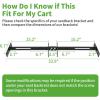 image10L0L Universal Retractable Golf Cart Seat Belt Kit with Bracket for Yamaha EZGOClub Car DS PrecedentFront and Rear Seats Golf Cart Seat Belts