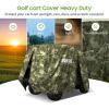 image10L0L Waterproof Golf Cart Cover Universal Fit for Yamaha EZGO Club Car ampamp Honda AllWeather 2422 Passenger Protection with Three Zipper DoorsCamo