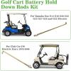 imageGolf Cart Battery Hold Down Rods Kit for Yamaha Gas G14 G16 G20 G22 G23 G27 G28 and G22 Electric and Club Car DS Electric Years 19762006 102845203 JN3H213300 JN2H213300