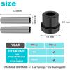 imageGolf Cart Rear Leaf Spring Bushing Kits for Club Car DS 1992up 1015583 1012303 Rear Leaf Spring Bushing ampamp Sleeves Kits for EZGO TXTMedalist 1994up GasElectric 70289G02 70291G01
