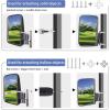 imageUniversal Golf Cart Rear View Mirror Wide Rear View Convex and Folding Side View Mirrors Kit for Club Car EZGO and Other