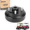 image10L0L Brake Hub Drum for 4 Cycle Gas EZGO TXT RXV Marathon Medalist Shuttle 46 ST ExpressSport II MPT Workhorse OEM 21807G1 21807G1 4184394