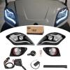 image10L0L Golf Cart Light Kit for Yamaha Drive 2 2017Up Golf Cart Street Legal Light Kit with Turn Signal Brake LightFor Yamaha Drive2  Basics