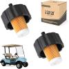 image10L0L Golf Cart Tank Fuel Filter 2 PCS for Yamaha G2 G5 G8 G9 G11 Gas Cart Replace OEM 8F32546000 8R42456000