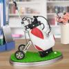image10L0L Golf Gifts for Men Golf Pen Holder Stocking Stuffers for Golfers Funny Gifts Unique Office Supplies Desk Decor Gift for Birthday Christmas Golf Tournament for Boss Dad Husband Golf LoversRed  White wo base
