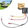 image10L0L Voltage Regulator Rectifier for Club Car DS ampamp Carryall 1992up Gas Golf Cart Replace OEM 1015777 102711201 102710101