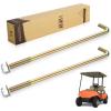 imageGolf Cart Battery Hold Down Rods Kit for Yamaha Gas G14 G16 G20 G22 G23 G27 G28 and G22 Electric and Club Car DS Electric Years 19762006 102845203 JN3H213300 JN2H213300