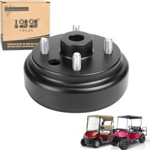 image10L0L Brake Hub Drum for 4 Cycle Gas EZGO TXT RXV Marathon Medalist Shuttle 46 ST ExpressSport II MPT Workhorse OEM 21807G1 21807G1 4184394