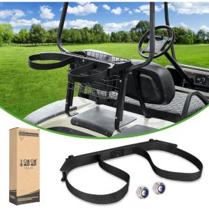 image10L0L Golf Bag Attachment for 1987Up Club Car DS Gas ampamp Electric Golf Bag Holder Bracket Rack Assembly for Rear Seat  OEM 1013935