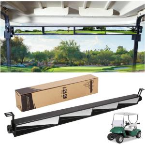 image10L0L Golf Cart 4 Panel MirrorLong Rear View Mirror Universal fit EZGOClub CarYamaha and Other UTV ATV ampamp Truck VansEliminate Blind Spots 358quot L