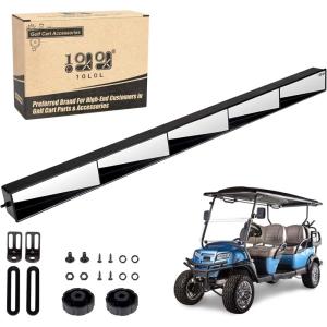 image10L0L Golf Cart 5 Panel Mirror 358quot HD Shatterproof Glass Mirrors for Golf Cart Club Car EZGO and Other Wide Angle Rear View Mirror